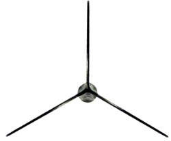 Condor Shafts / Flights AXE 120 Trifin schwarz