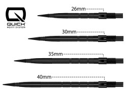 HARROWS QUICK Micro-Grip Points Black
