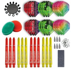 Red Dragon Peter Wright Optima Zubehör Pack