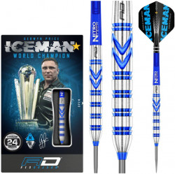 24gr. Gerwyn Price "Iceman" Blue Steeldarts