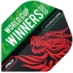 Team Wales World Cup Winning Hardcore Dart Flights