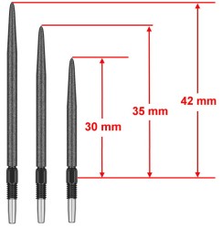 Target Swiss Point SLK Dartspitzen - SCHWARZ