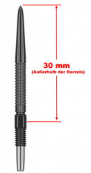Target Swiss GRD 30 mm Stahlspitzen Schwarz