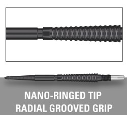 Preview: Target Swiss Storm LNC-Grip 26 mm Stahlspitzen Schwarz