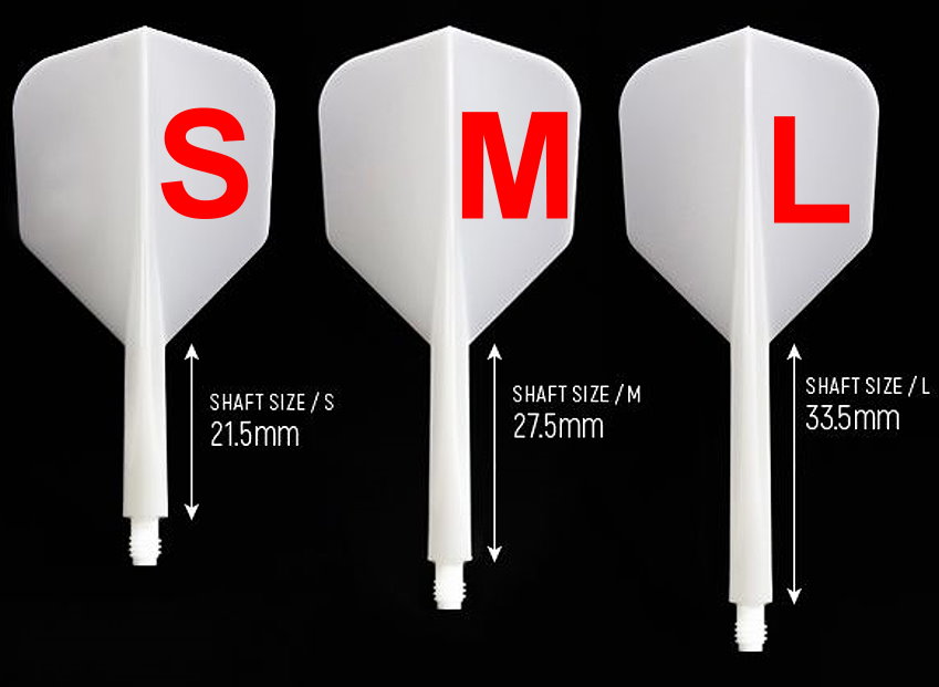 Condor Shafts / Flights AXE weiß Std. No.6 (L) günstig kaufen