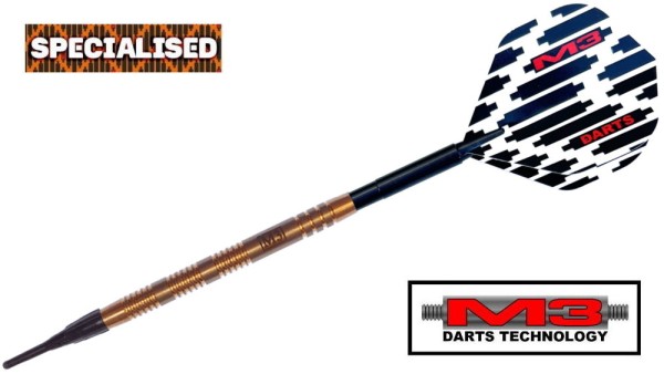 M3 Specialised Copper Tungsten Softtip 17,5 gr.