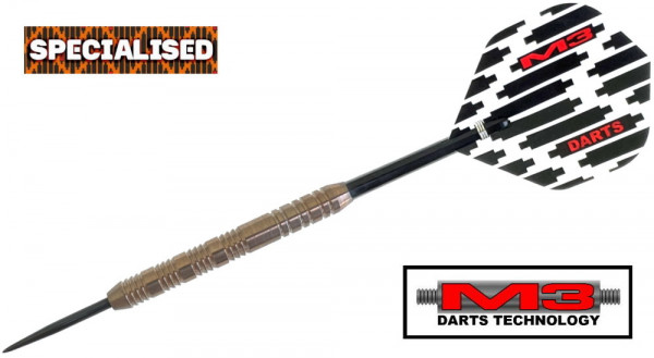 M3 Specialised Copper Tungsten Steel-Darts 22 gr. A1