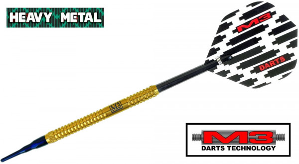 M3 Heavy Metal Softtip Golden 18 gr.