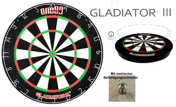 One80 Gladiator 3+ Dartboard