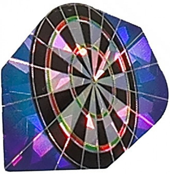 2D DeLuxe Flights Standard Dartboard