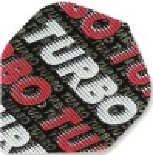 Elka TURBO Flights Standard schwarz/rot 100