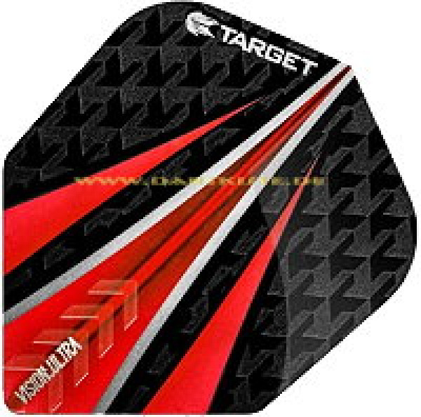 Target Vision Ultra 3 Fin Flights Rot 100 Standard