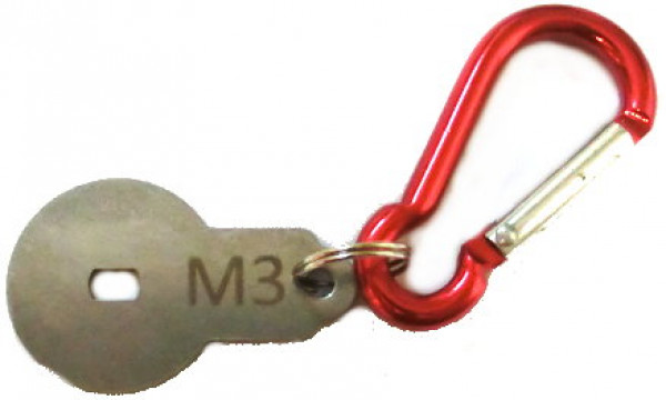 Schlüssel für M3 Softspitzen aus Edelstahl