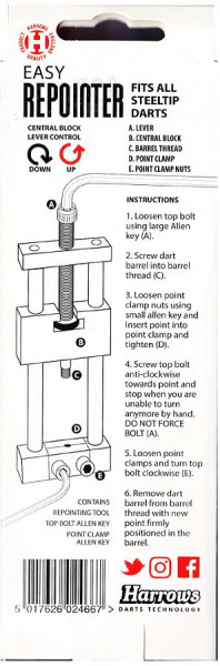 Spitzenwechselmaschine Easy Re-Pointer inkl. 3 Sätze Spitzen