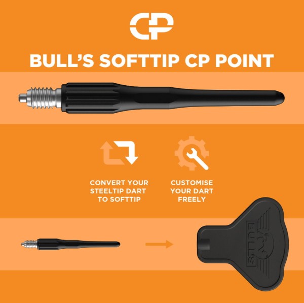 Bull's CP M2,5mm E-Dart Spitzen