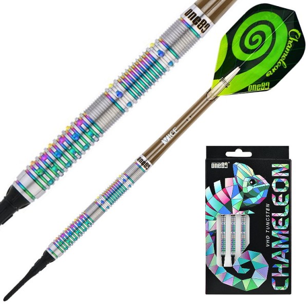 One80 Chameleon - Azurite Softtip 18 gr.
