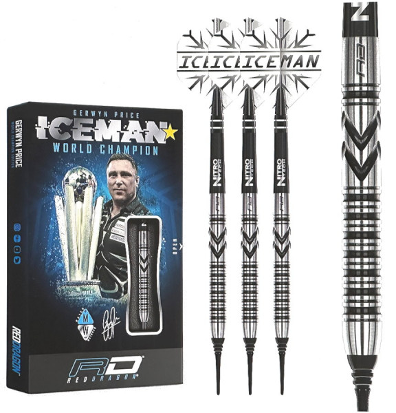 20gr. Red Dragon Gerwyn Price "Iceman" Thumder Bold E-Darts
