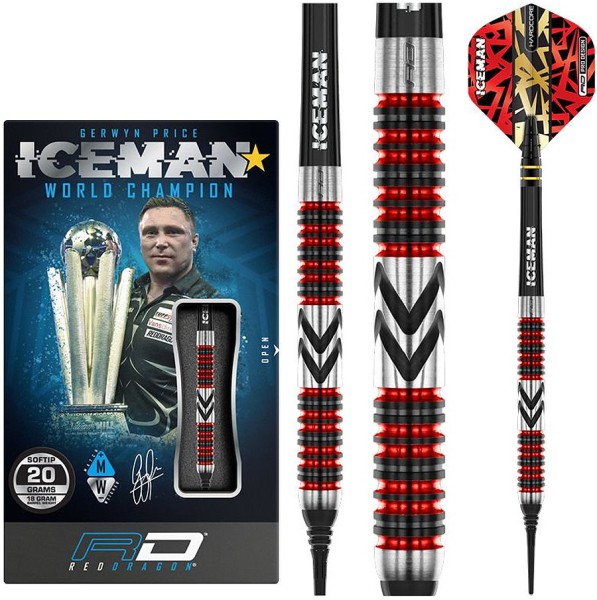 Red Dragon Gerwyn Price "Iceman" Firebird E-Darts