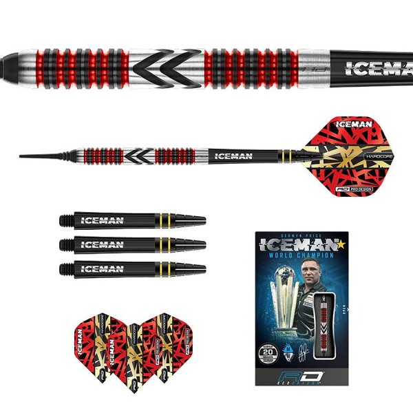 Red Dragon Gerwyn Price "Iceman" Firebird E-Darts