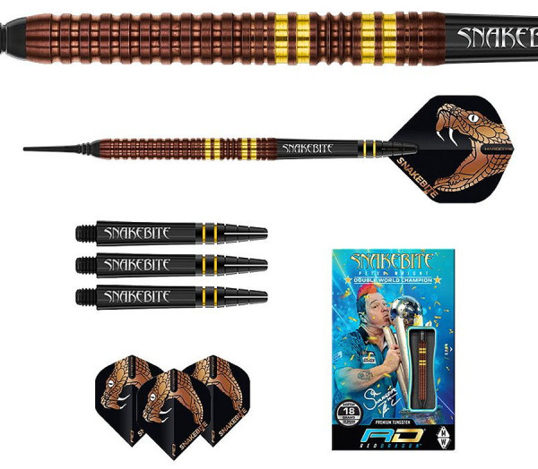 20gr. Peter Wright "Snakebite" Copper Fusion E-Darts