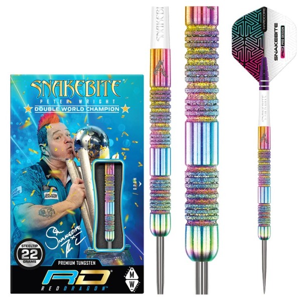Peter Wright "Snakebite" Diamond Fusion Spectron 22 gr. Steeldarts