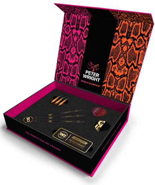 Red Dragon Peter Wright 50 Years Player LE Steeldarts