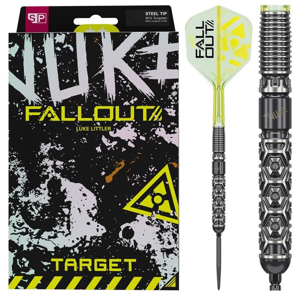 Target Luke Littler "Nuke" Fallout SP Steeltip Darts