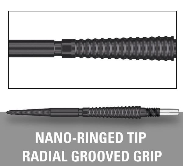 Target Swiss Storm LNC-Grip 26 mm Stahlspitzen Schwarz