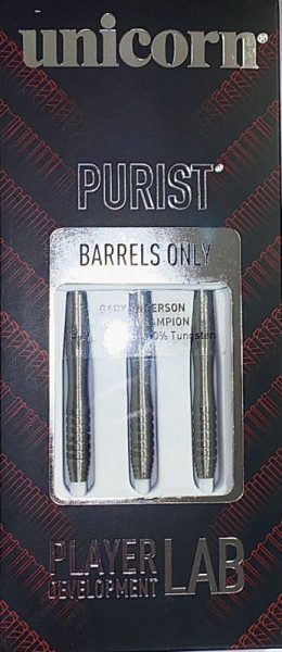 Gary Anderson Phase 2 Purist Steel Barrels