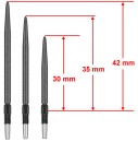 Target Swiss Point SLK Dartspitzen - SCHWARZ